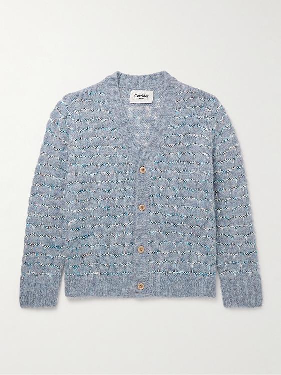 Blue cardigan from Corridor