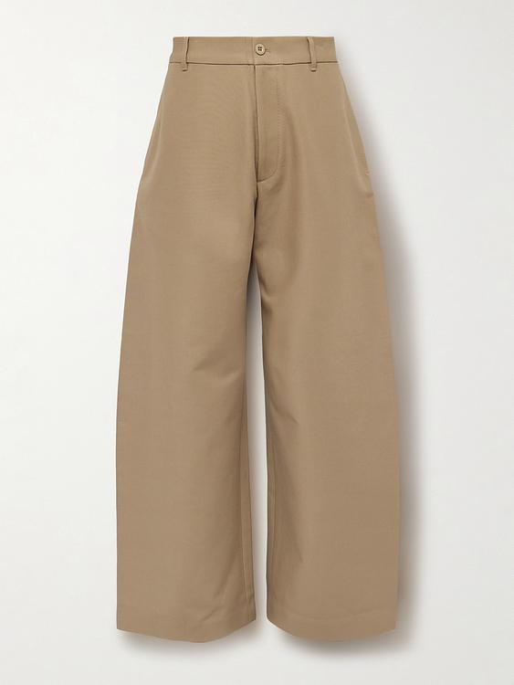 Taupe casual trousers from Acne Studios
