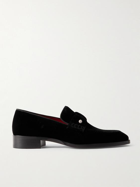 Black loafers from Christian Louboutin