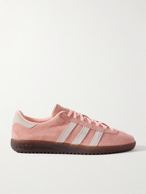 Striped peach sneakers from Adidas Originals