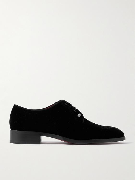 Black derby shoes from Christian Louboutin
