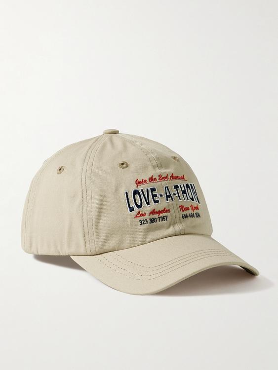 Print beige cap from Corridor