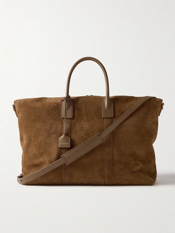 Brown tote bag from Saint Laurent
