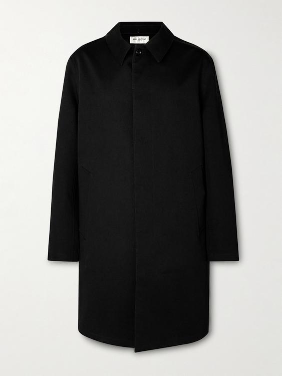 Black coat from Saint Laurent