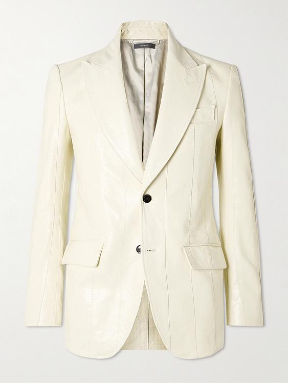 White blazer from Tom Ford