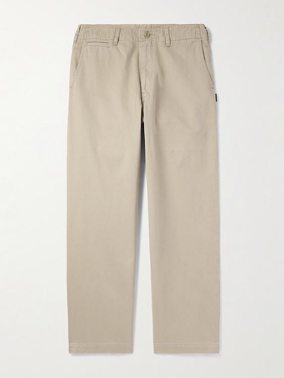 Beige casual trousers from Neighborhood