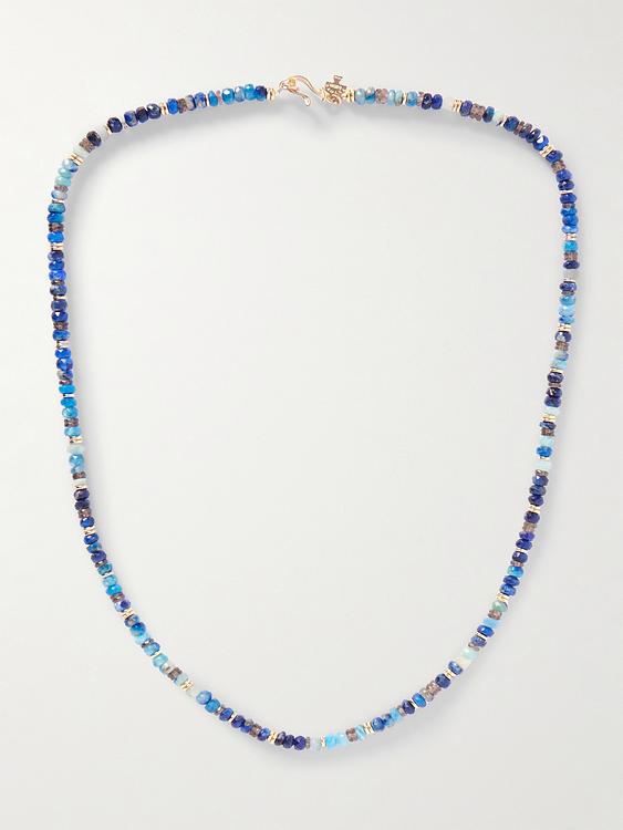 Multicolor necklace from Peyote Bird