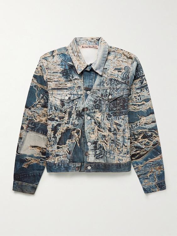 Grey casual jacket from Acne Studios