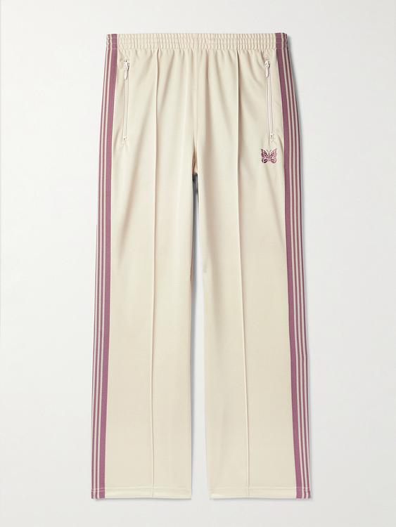 White sweatpants from Needles