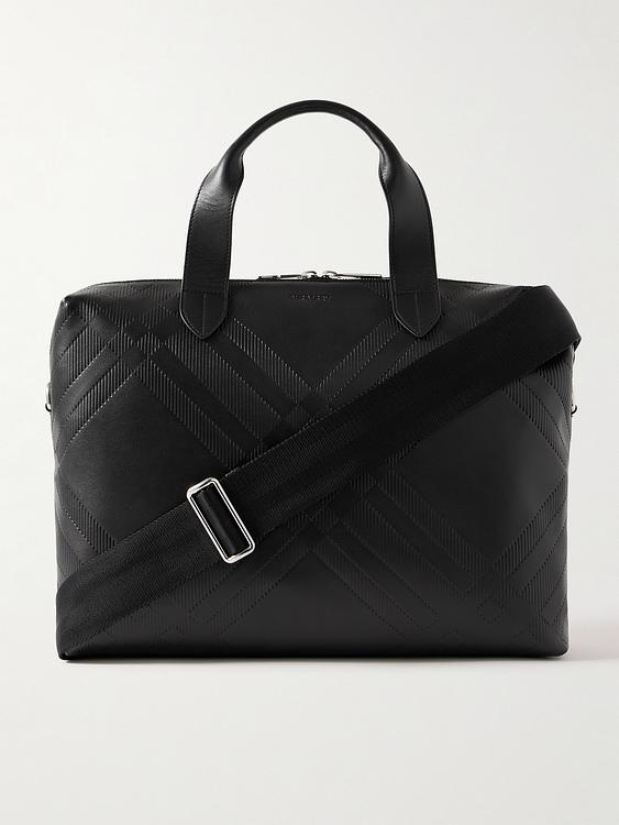 Black briefcase from Burberry