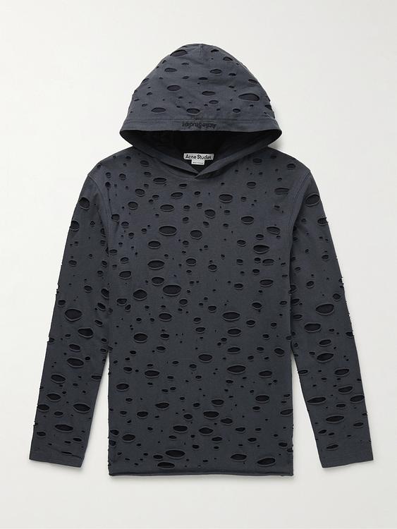 Dark grey hooded sweatshirt from Acne Studios