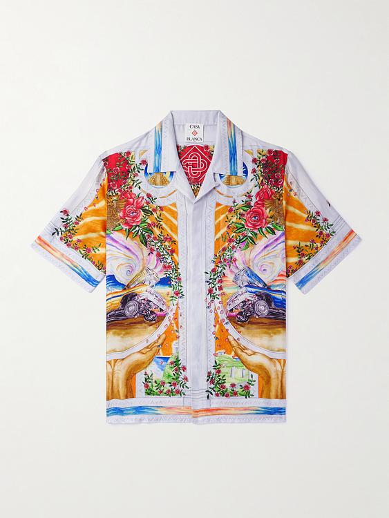 Multicolor short sleeve shirt from Casablanca