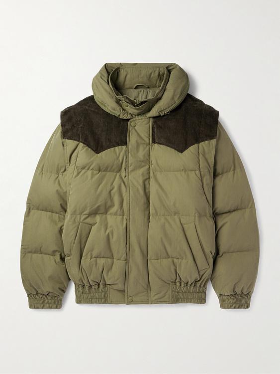 Taupe down jacket from Marant