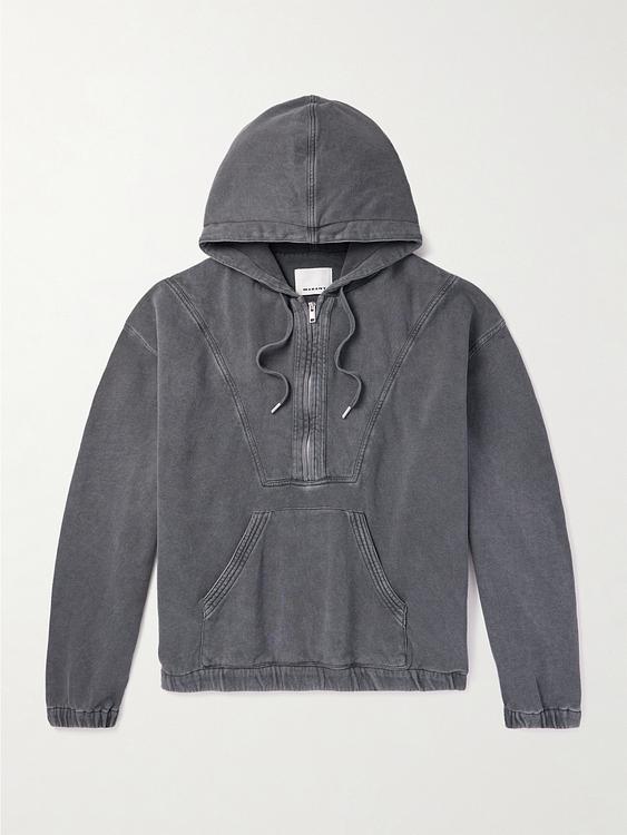 Grey hooded sweatshirt from Marant