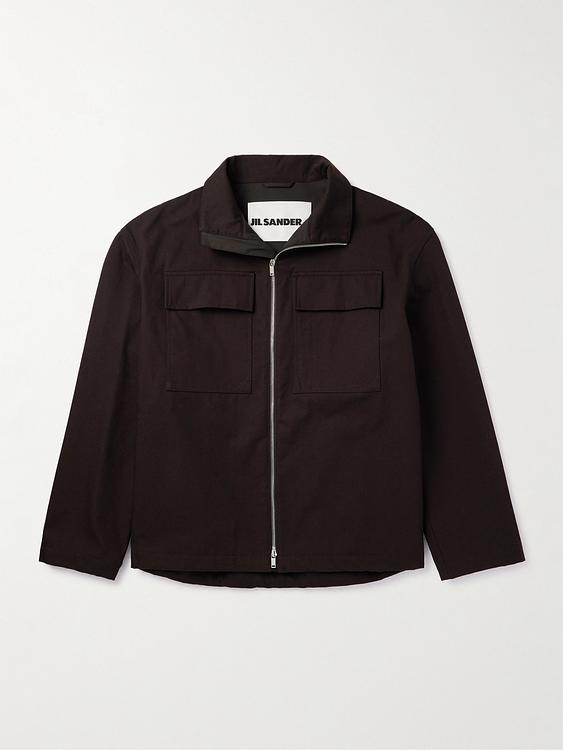 Black casual jacket from Jil Sander