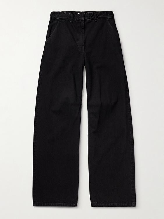 Black casual trousers from Entire Studios