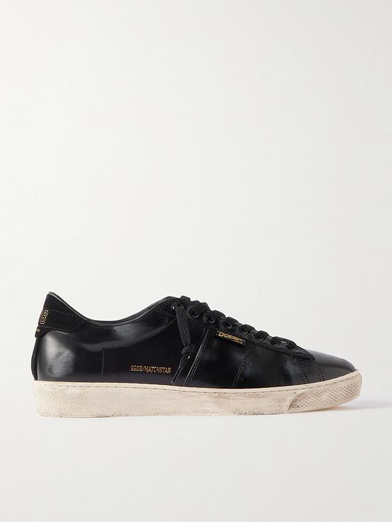 Black sneakers from Golden Goose