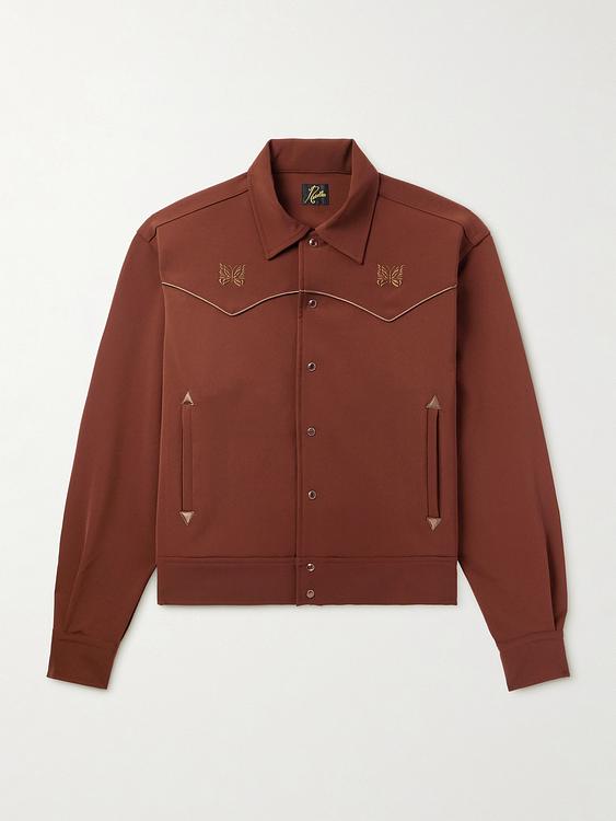 Brown casual jacket from Needles