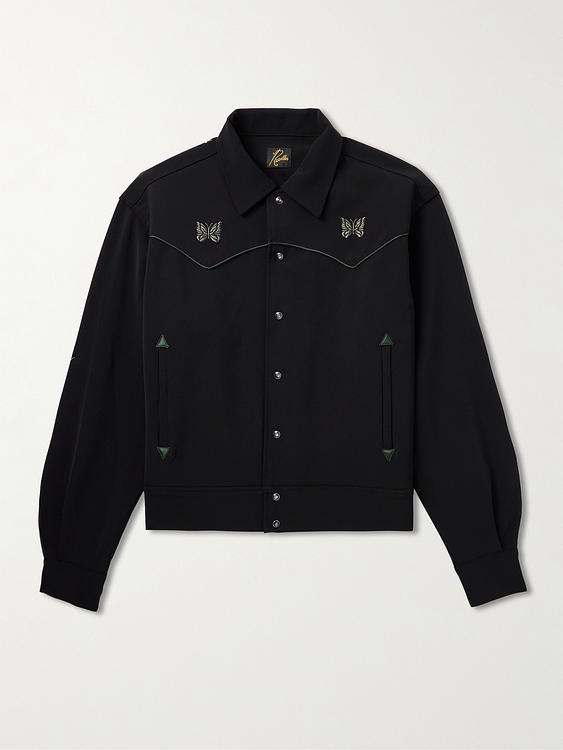 Black casual jacket from Needles
