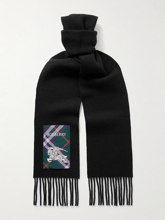 Black scarve from Burberry