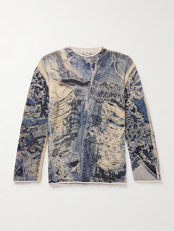 Grey sweater from Acne Studios