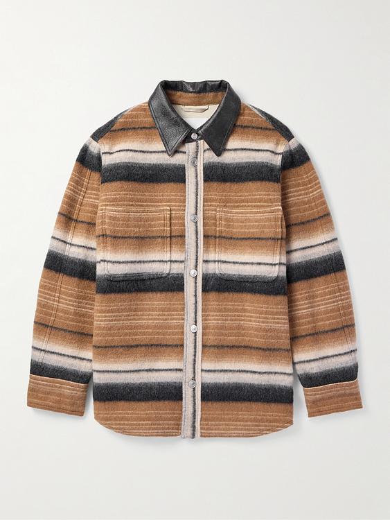 Striped multicolor casual jacket from Marant
