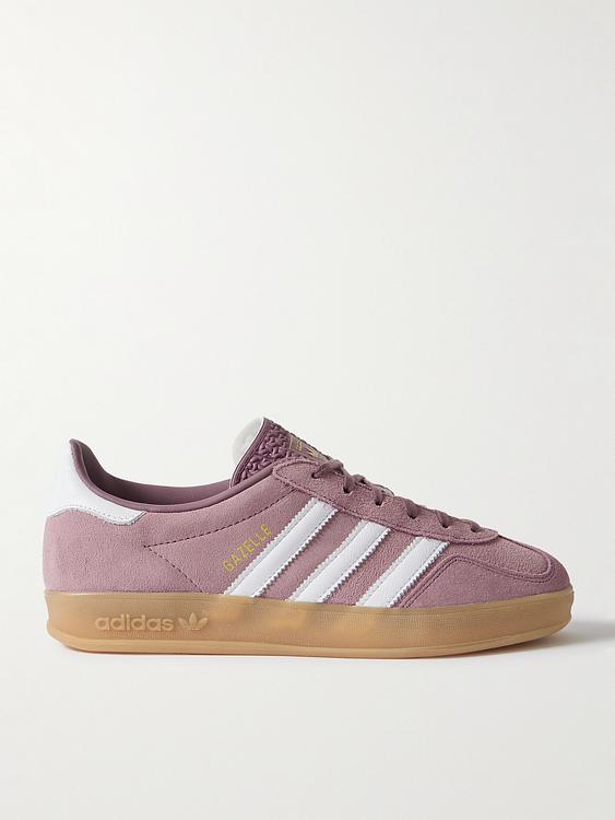 Striped light purple sneakers from Adidas Originals