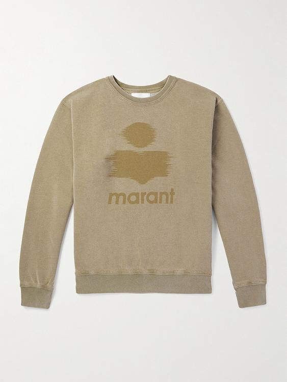 Print taupe sweatshirt from Marant