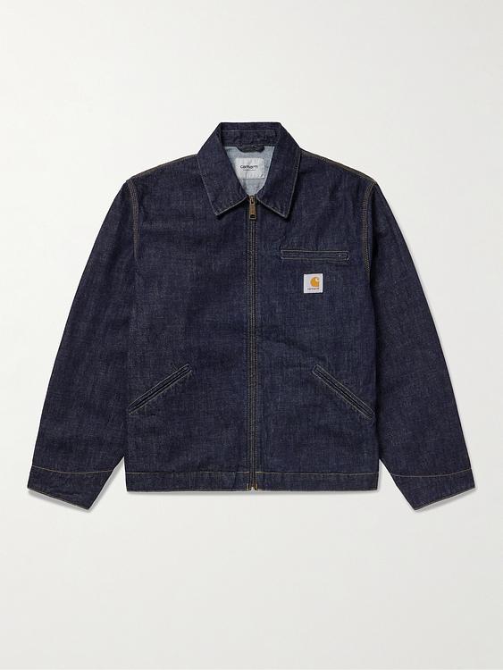 Black denim jacket from Carhartt Wip