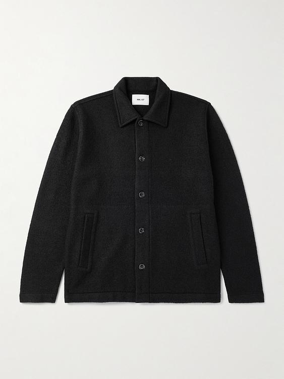 Black overshirt from NN07