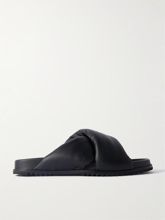 Black sandals from Rick Owens