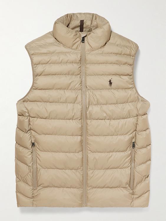 Taupe vest from Polo Ralph Lauren