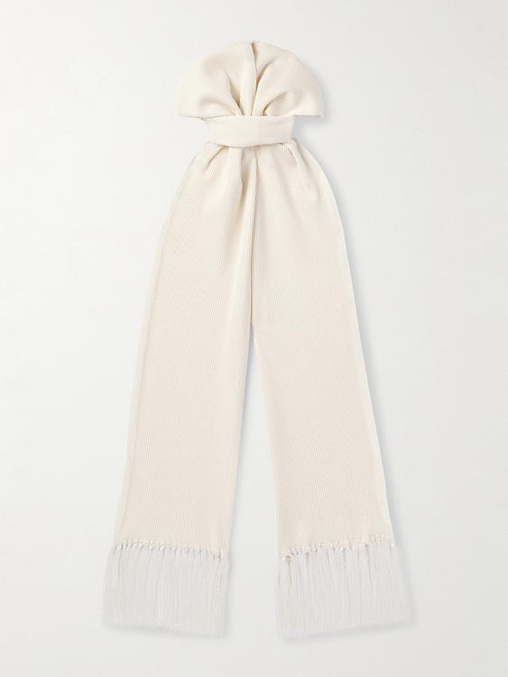 White scarve from Tom Ford