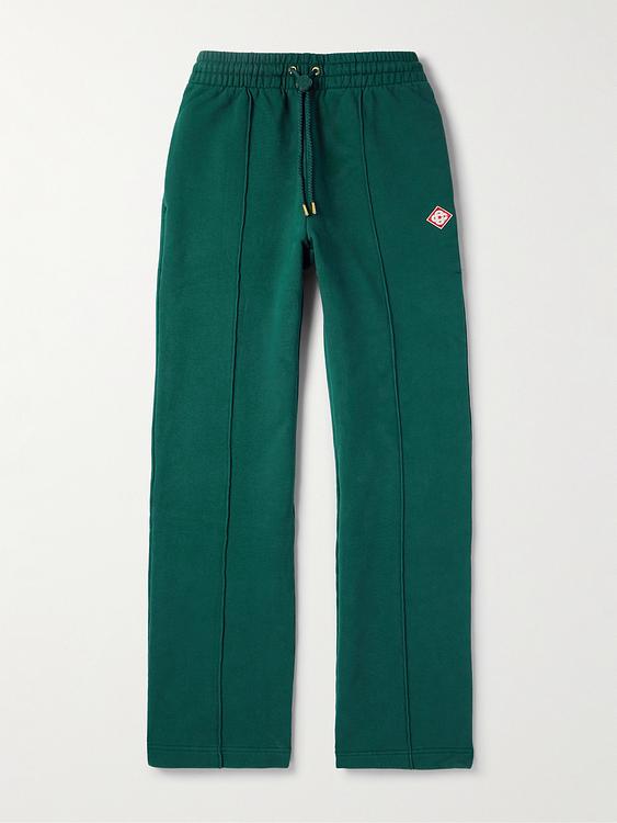 Teal sweatpants from Casablanca