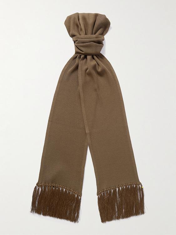Taupe scarve from Tom Ford
