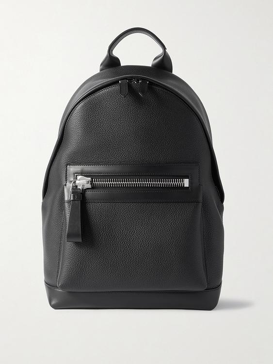 Black backpack from Tom Ford