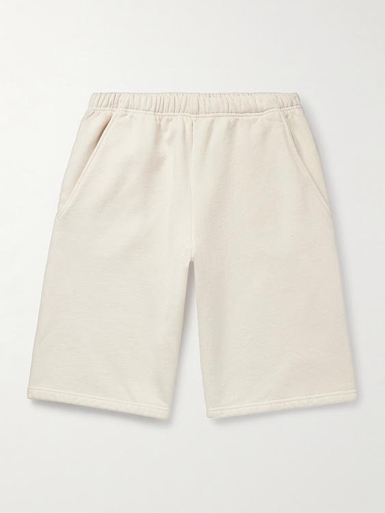White chino shorts from Les Tien