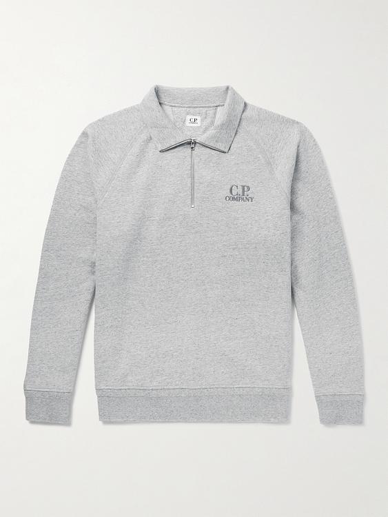 Grey half-zip from C.P. Company