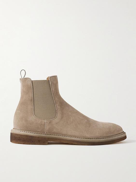 Brown chelsea boots from Officine Creative