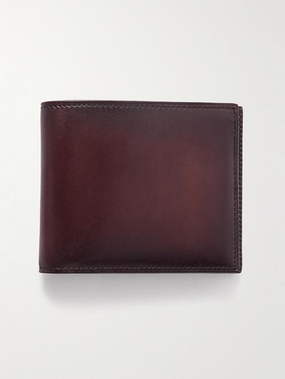 Dark brown wallet from Berluti