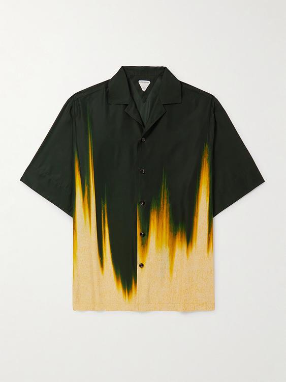 Multicolor short sleeve shirt from Bottega Veneta