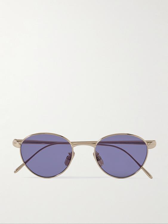 Purple d-frame sunglasses from Loewe