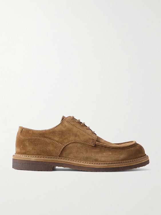 Brown derby shoes from Officine Creative