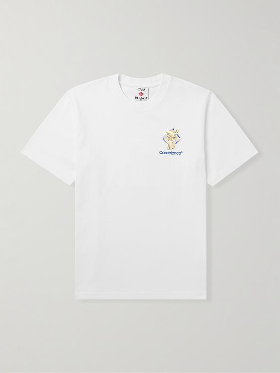 Print white t-shirt from Casablanca