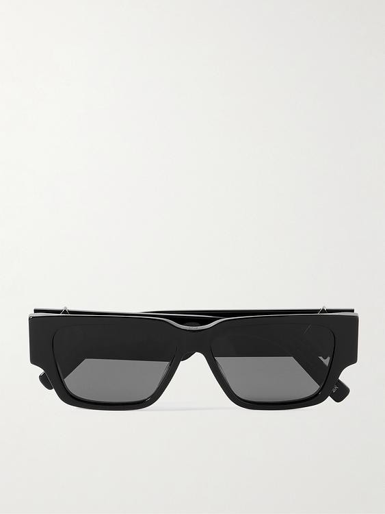Black d-frame sunglasses from Dior Eyewear