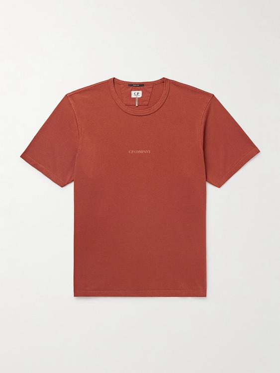 Dark red t-shirt from C.P. Company