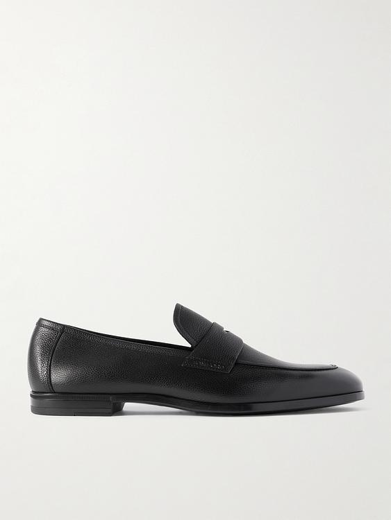 Black loafers from Tom Ford