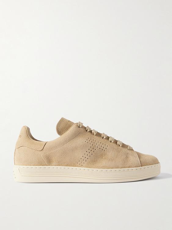 Taupe sneakers from Tom Ford