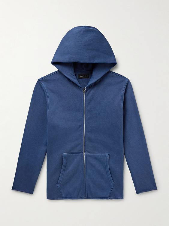 Dark blue hooded sweatshirt from Les Tien