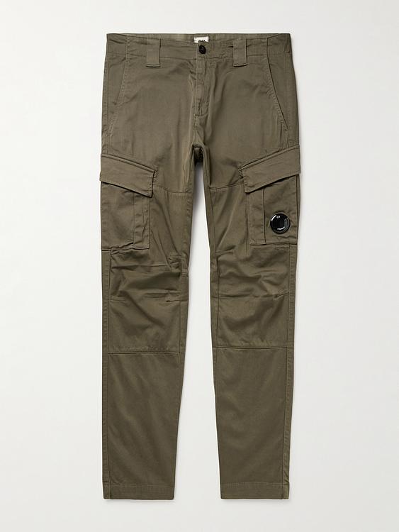 Dark green cargo trousers from C.P. Company